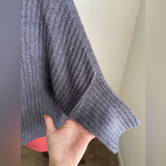 Barefoot Dreams Ribbed Shrug Cardi (S/M) - Picture 5 of 7